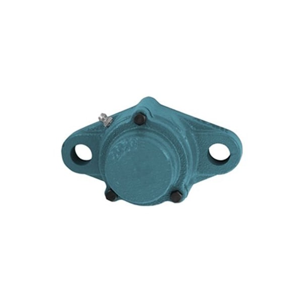 Ami Bearings AMI BEARINGS -SINGLE ROW BALL BEARING - 70MM WIDE SET SCREW 2-BOLT FLANGE CLOSED CI COVER CUCFL214CE - main